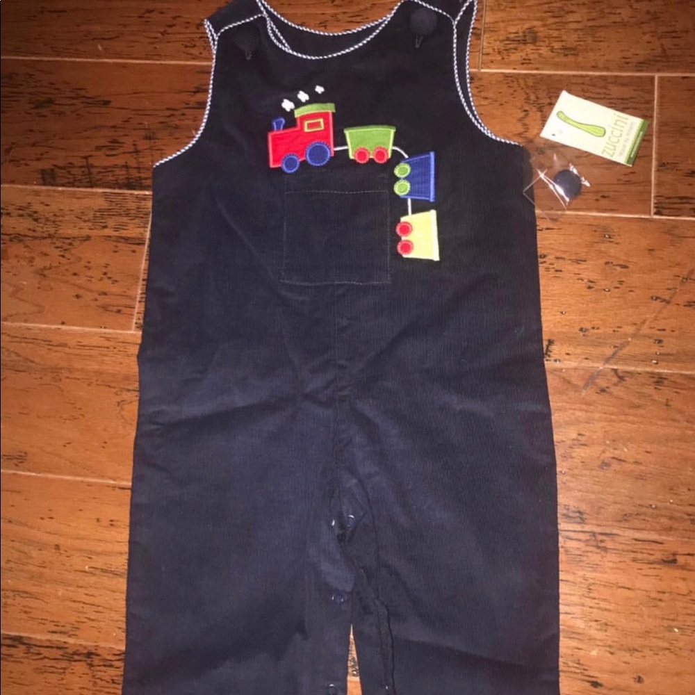 NWT Zuccini Navy Cord Train Sz 24m